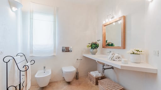 Villa Aldaporto Cervo Slaapkamer 1