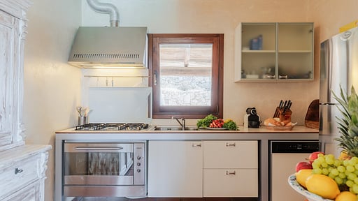 Villa Aldaporto Cervo Kitchen