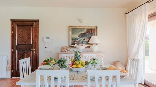 Villa Aldaporto Cervo Eethoek