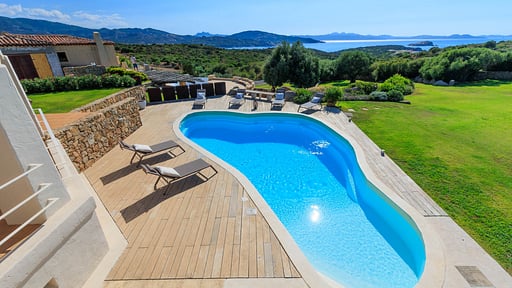 Villa Aldaporto Cervo Zwembad