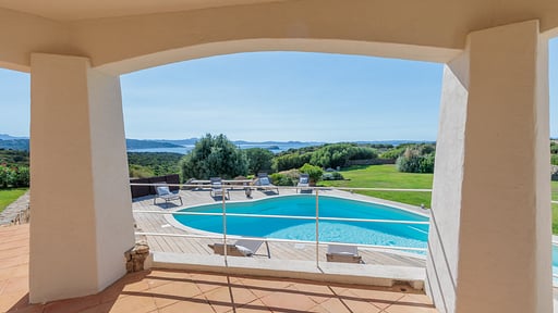 Villa Aldaporto Cervo Terras/Veranda