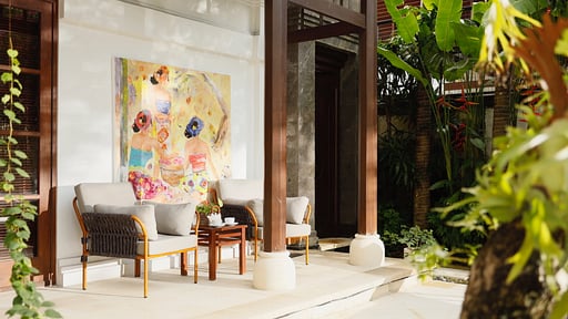 Villa Alejandra Jimbaran Terrace/Veranda