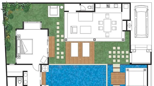Villa Alex Floor plan