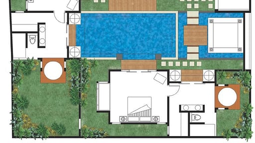 Villa Alex Floor plan