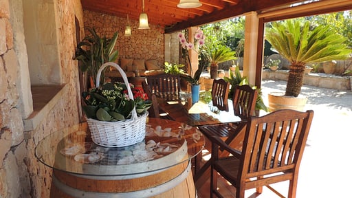 Villa Algaida Salle à manger