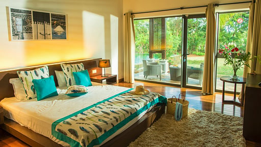 Villa Alina Mauritius Schlafzimmer 1