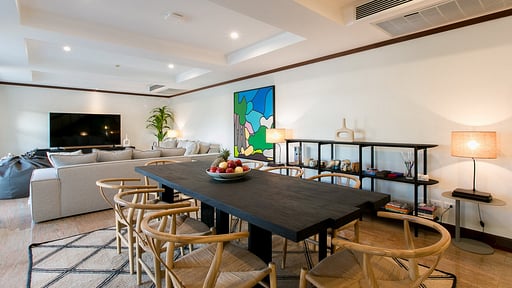 Katamanda Villa Aliya C1 Dining area