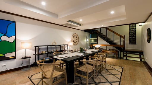 Katamanda Villa Aliya C1 Dining area