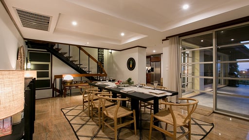 Katamanda Villa Aliya C1 Dining area