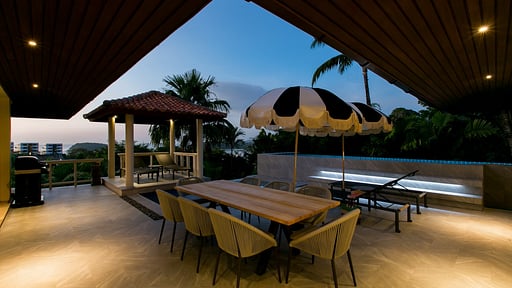 Katamanda Villa Aliya C1 Dining area
