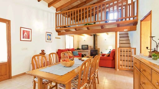 Villa Almadrava Dining area