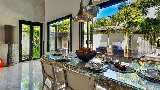 Villa Amala Dining area