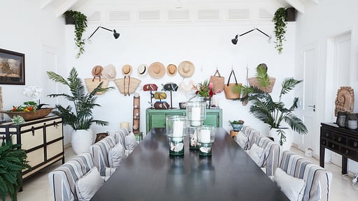 Villa Amalie Dining area