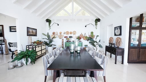 Villa Amalie Dining area