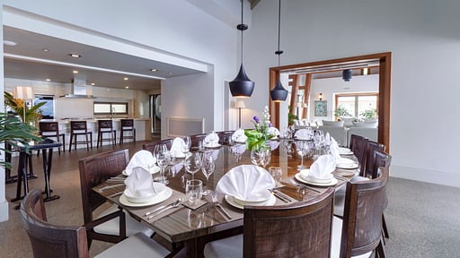 Villa Amankara Dining area