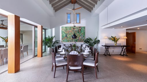 Villa Amankara Dining area