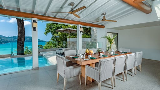 Villa Amankara Dining area