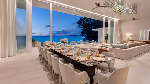 Villa AMANN Dining area