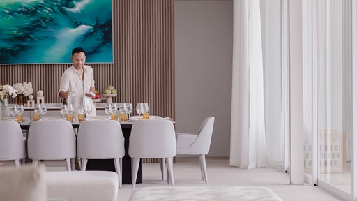 Villa AMANN Dining area