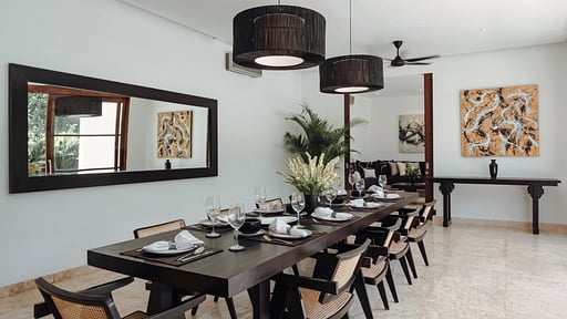 Villa Amara Pradi Zona pranzo