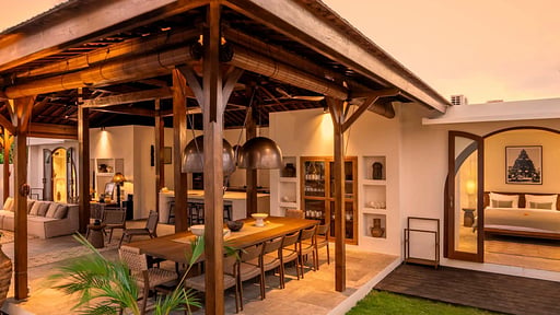 Villa Amara Dining area