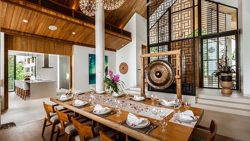 Villa Amarapura Salle à manger