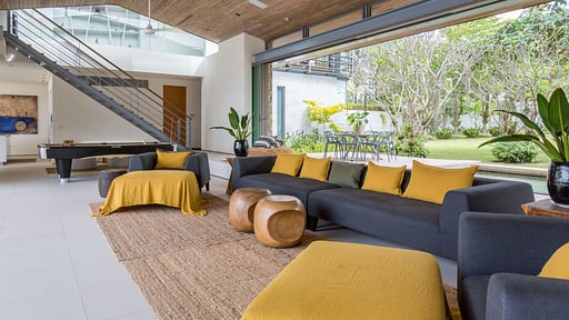Villa Amarelo Гостиная