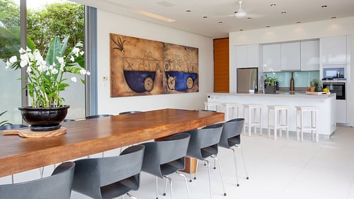 Villa Amarelo Обеденная зона