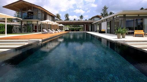 Villa Amarelo Бассейн