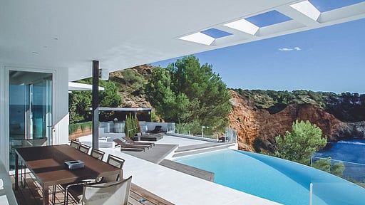 Villa Amaris Dining area