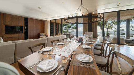 Villa Amarisa Dining area