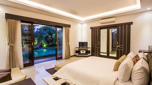 The Amarta Pool Suite Bedroom 1