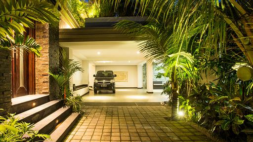 The Amarta Pool Suite Parking areas