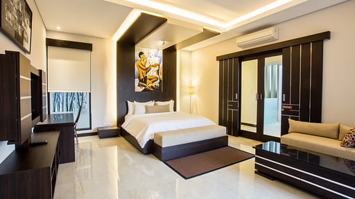 The Amarta Pool Suite Bedroom 3