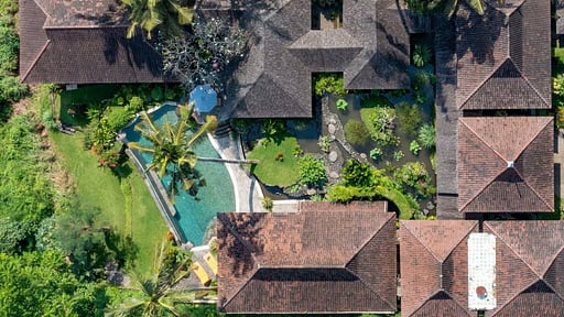 Villa Amaru Фото с дрона