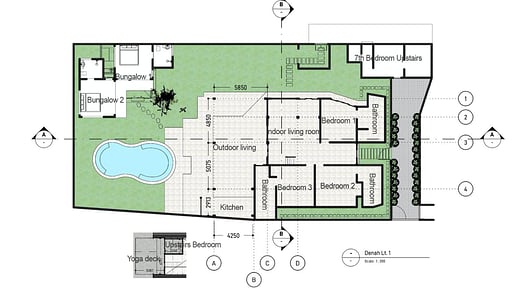 Villa Amaya Floor plan