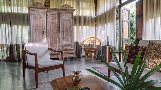 Villa Ambalama Weligama Гостиная