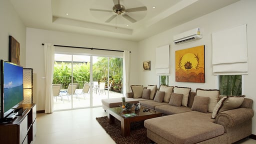 Villa Amber Media room