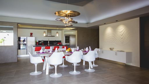 Villa Améthyste Eethoek