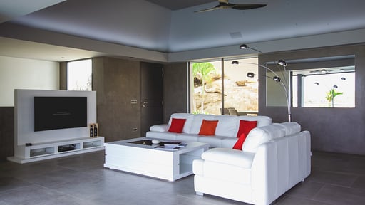 Villa Améthyste Woonkamer