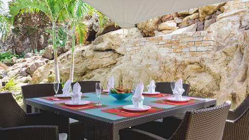 Villa Améthyste Eethoek