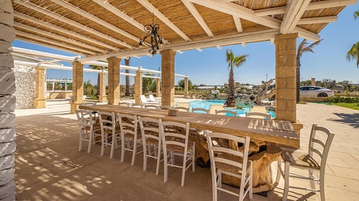 Villa Ametista Dining area