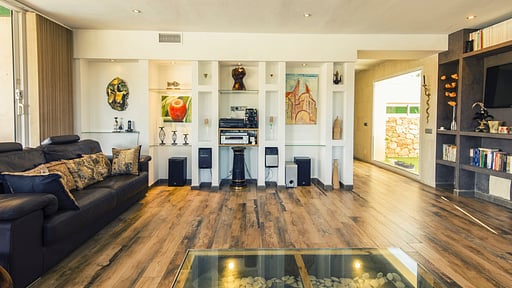 Villa Amfibi Living room