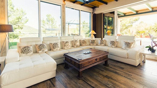Villa Amfibi Living room