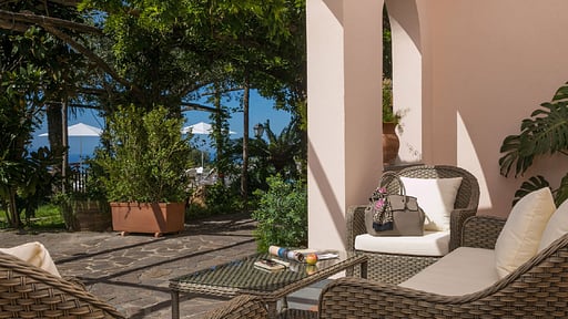 Villa Amiela Terrasse/Veranda