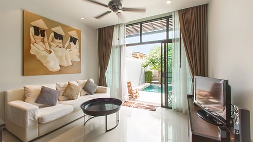 Villa Amiria Woonkamer