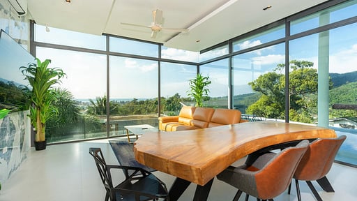 Villa Amor Primero Dining area