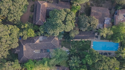Villa Amore Goa Drone pictures