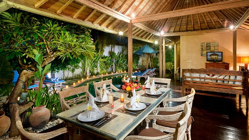 Villa Amsa Zona pranzo