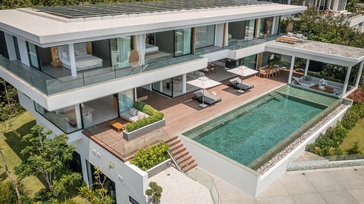 Villa Amylia Emerald Drone pictures